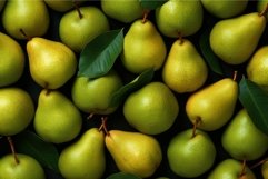Luscious Fresh eco pears. Generate Ai Product Image 1