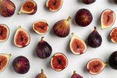 Fresh sliced figs food. Generate Ai Product Image 1