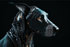 Robot dog head. Generate Ai Product Image 1