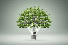 Progressive Green alternative energy. Generate Ai Product Image 1