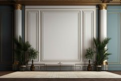 Immaculate Hotel hall floor. Generate Ai Product Image 1