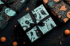 Halloween gift box. Generate Ai Product Image 1