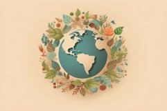 Happy earth day. Generate Ai Product Image 1
