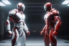Hero robot opposite. Generate Ai Product Image 1