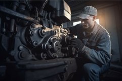 Industrial steel job. Generate Ai Product Image 1