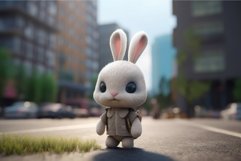 Cute baby rabbit. Generate Ai Product Image 1