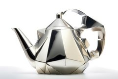 Steel kettle pot. Generate Ai Product Image 1