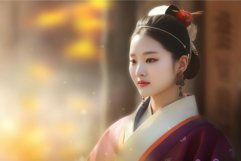 Korean princess asian. Generate Ai Product Image 1