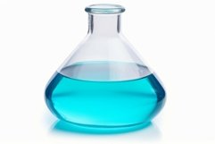 Laboratory flask. Generate Ai Product Image 1