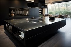 Kitchen central island design. Generate Ai Product Image 1