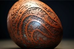 Large closeup egg. Generate Ai Product Image 1