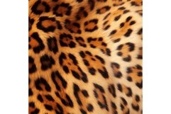 Leopard fur banner. Generate Ai Product Image 1