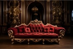 Sophisticated Luxury room antique. Generate Ai Product Image 1