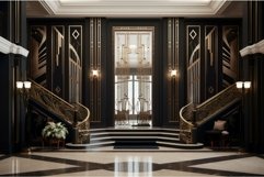 Grand Luxury entrance art hall. Generate Ai Product Image 1