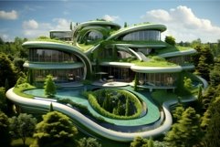 Exquisite Luxury house. Generate Ai Product Image 1