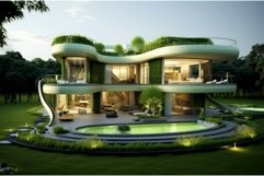Lavish Luxury house. Generate Ai Product Image 1