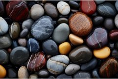 Textured Macro stones colorful. Generate Ai Product Image 1