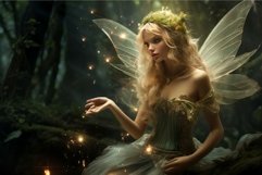 Mystical Magic fairy forest. Generate Ai Product Image 1