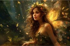 Verdant Magic fairy forest. Generate Ai Product Image 1