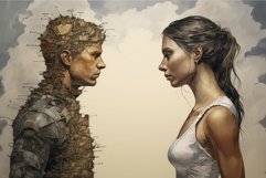 Man and woman. Generate Ai Product Image 1