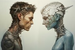 Diligent Man and woman. Generate Ai Product Image 1
