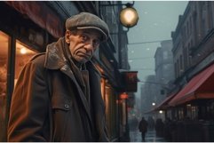 Urban Man city street jacket casual. Generate Ai Product Image 1
