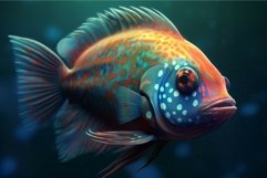 Marine fish colorful. Generate Ai Product Image 1