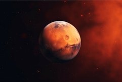 Mars planet exploring. Generate Ai Product Image 1