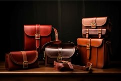 Making leather goods master. Generate Ai Product Image 1