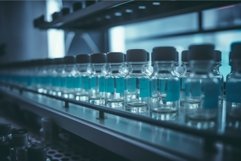 Medical vials glass. Generate Ai Product Image 1
