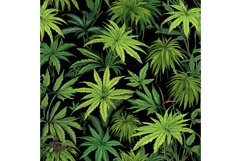 Creative Medical marijuana art seamless pattern. Generate Ai Product Image 1