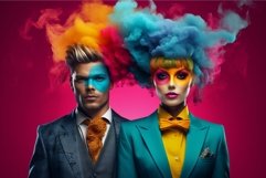 Subtle Men couple colors. Generate Ai Product Image 1