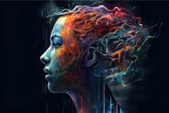 Colorful mental health. Generate Ai Product Image 1