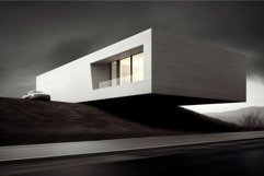 Minimalist house. Generate Ai Product Image 1