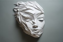 Origami masterpiece mountain landscape. Generate Ai Product Image 1