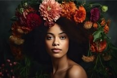 Mixedrace woman nature. Generate Ai Product Image 1