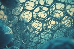 Molecular structure. Generate Ai Product Image 1