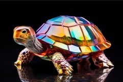 Crystal turtle. Generate Ai Product Image 1