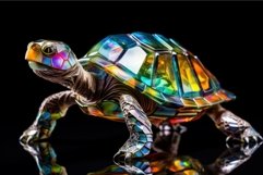 Mystic Crystal turtle. Generate Ai Product Image 1