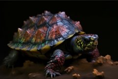 Crystal turtle. Generate Ai Product Image 1