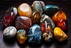 Dazzling Colorful gemstones. Generate Ai Product Image 1
