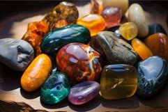 Exquisite Colorful gemstones. Generate Ai Product Image 1