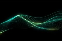 Neon green energy glowing. Generate Ai Product Image 1