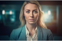 Office worker woman lgbtq portrait. Generate Ai Product Image 1