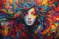 Colorful stack of soft oil pastel. Generate ai Product Image 1