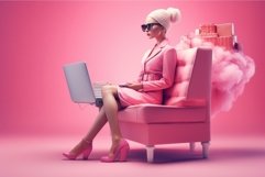 Organized Online shopping cart. Generate Ai Product Image 1