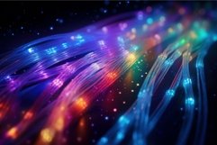Reliable Optic cable internet connection. Generate Ai Product Image 1
