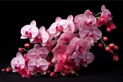 Fragrant Pink orchids flowers. Generate Ai Product Image 1