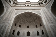 Ornamented arched vault architecture. Generate ai Product Image 1