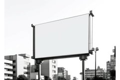 Outdoor advertising poster big billboard. Generate Ai Product Image 1